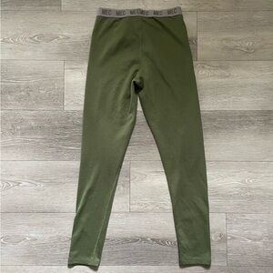 MEC Kids Base Layer Legging Pant Long John Childrens Teen Girls Green Size 16